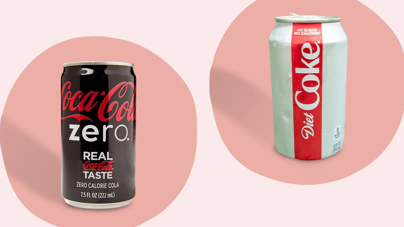 Diet Coke and Coke Zero options