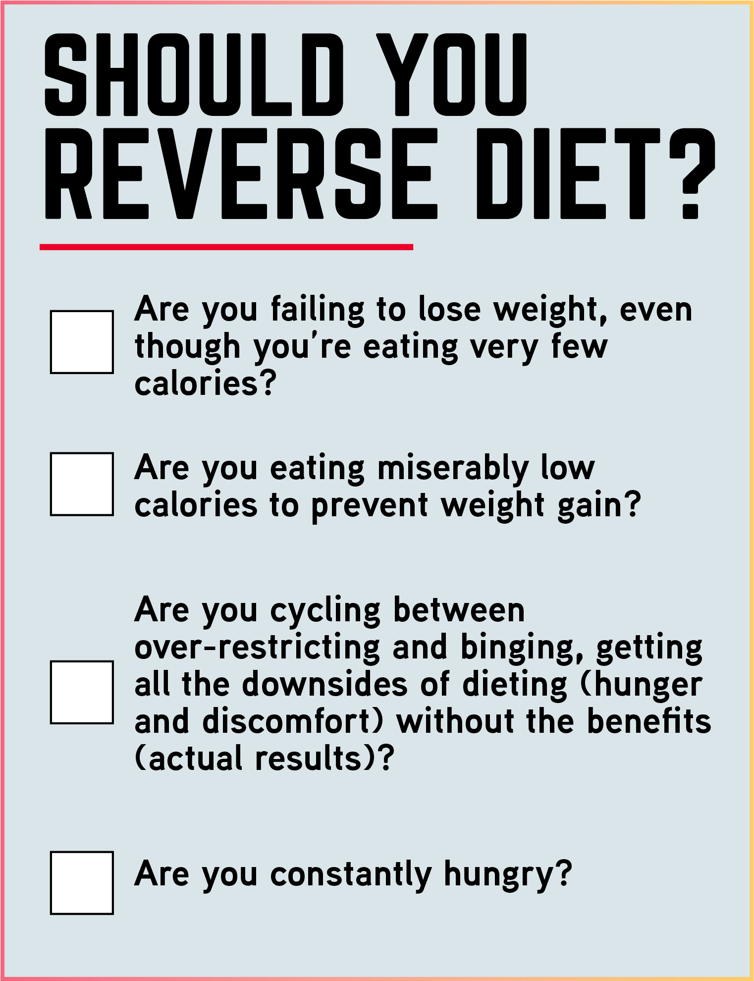 Essential Guide to Reverse Dieting: Achieve Improved Metabolism in 2025